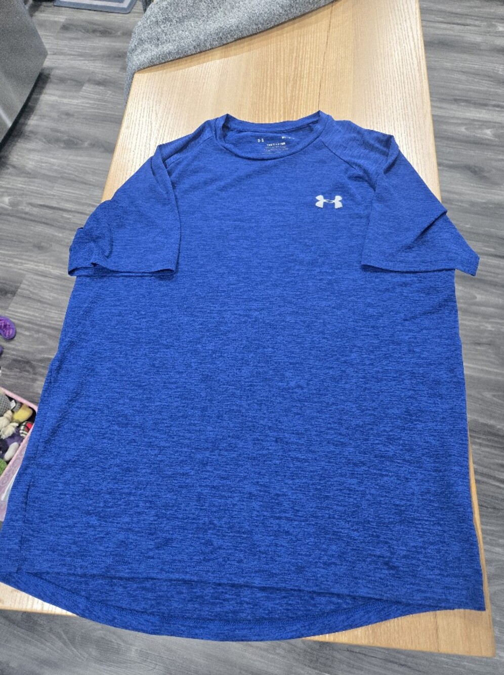 Under Armour Men’s Royal Blue HeatGear Short-Sleeve Tee